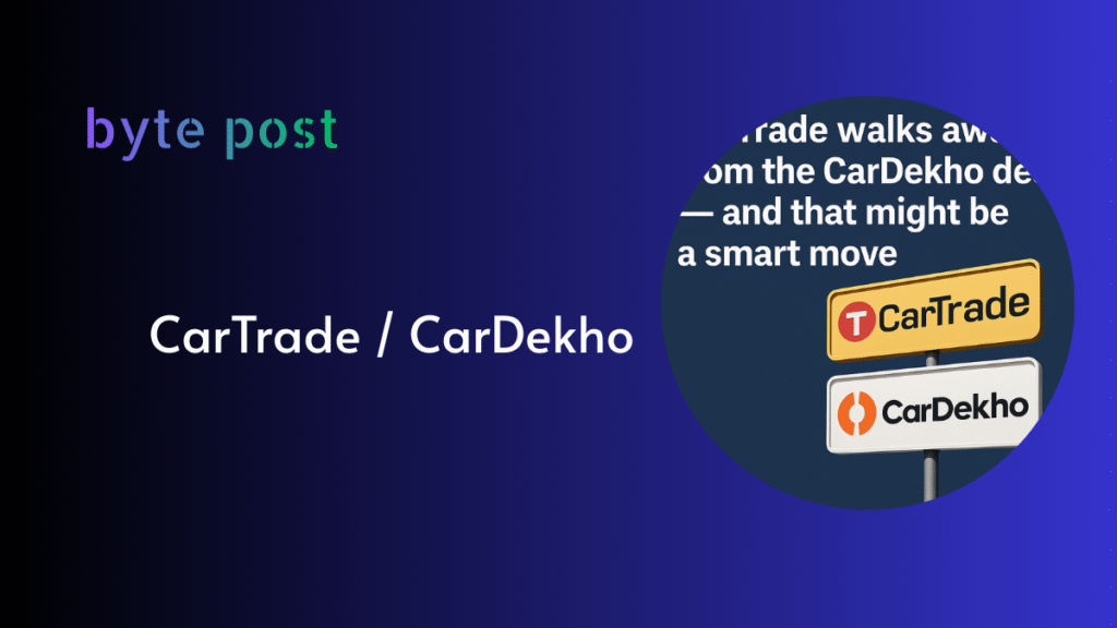 CarTrade vs CarDheko