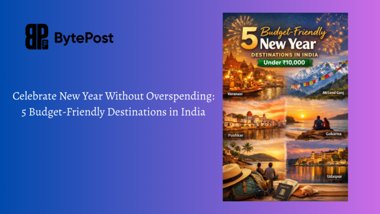 Best Budget-Friendly New Year Destinations in India Under ₹10,000