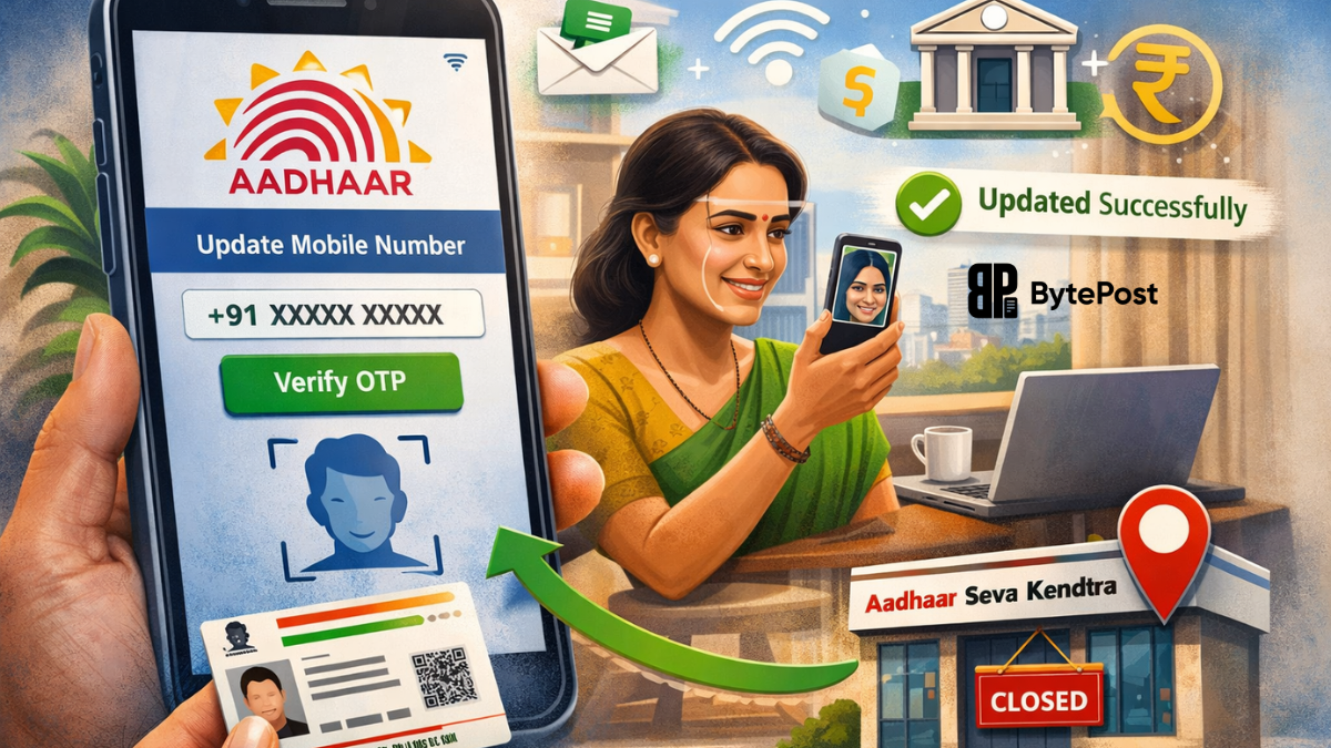 Aadhaar Phone Number Update