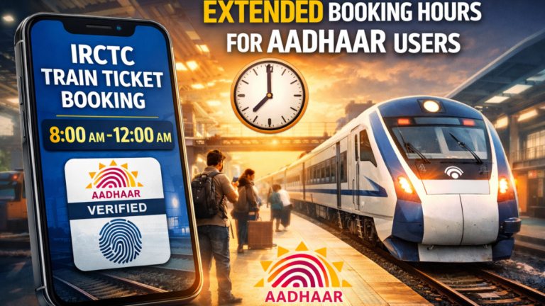 IRCTC Train Ticket Booking